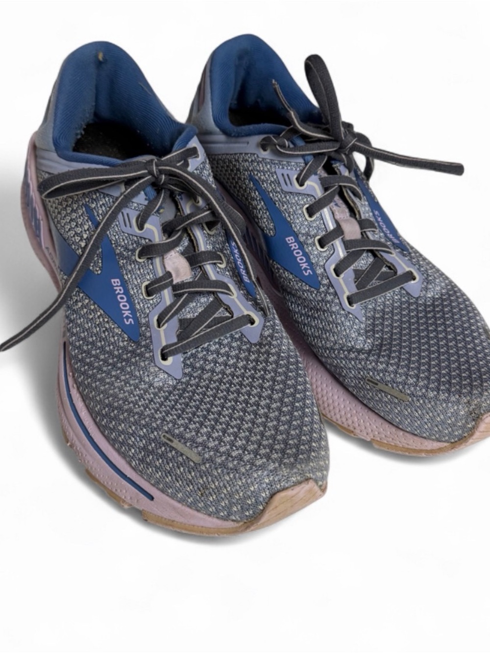 Brooks Adrenaline GTS 22 Running Shoes – Grey/Blue (Women's Size 10)